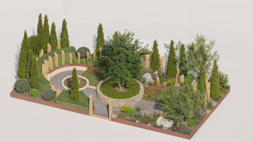 Shenzhen Flower Show 2024 Italian project gold medal