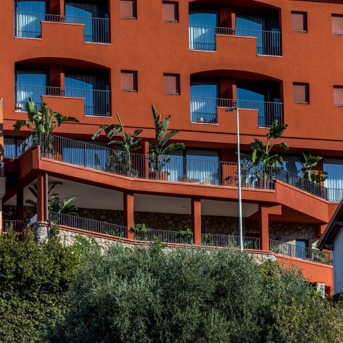 Hotel La Roqqa mediterranean rooftop tropical garden